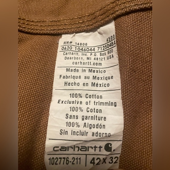 Men’s Carhartt overalls - Picture 4 of 4